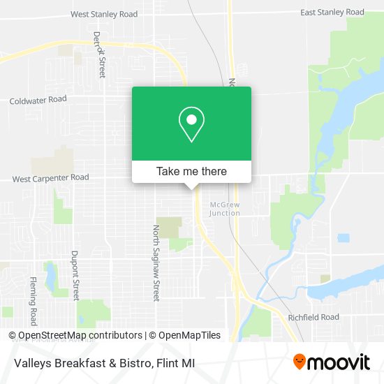 Mapa de Valleys Breakfast & Bistro