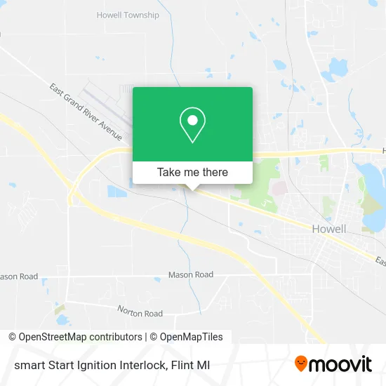 smart Start Ignition Interlock map