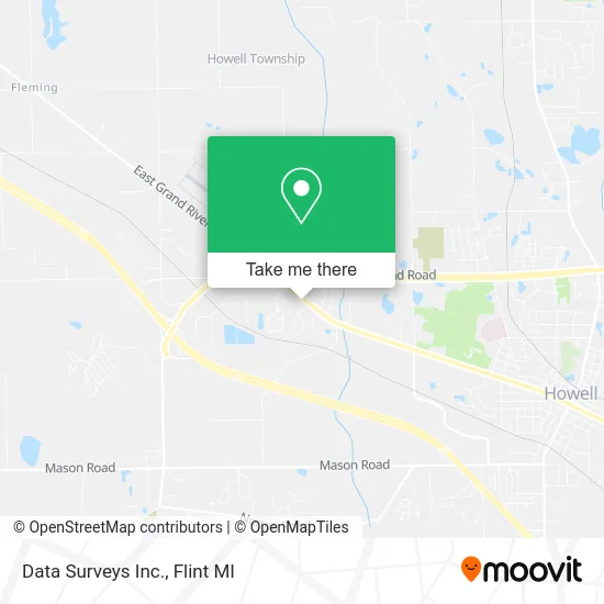 Mapa de Data Surveys Inc.