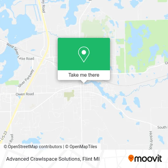 Advanced Crawlspace Solutions map
