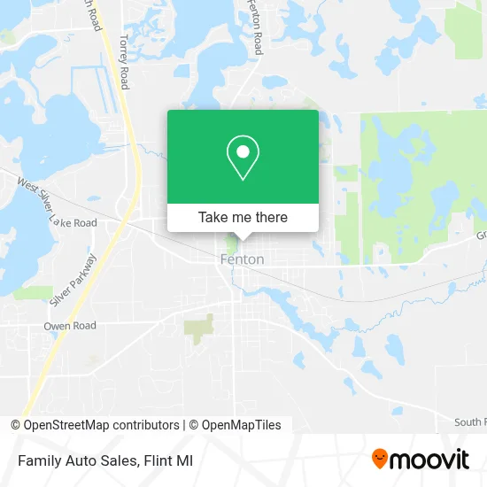 Family Auto Sales map