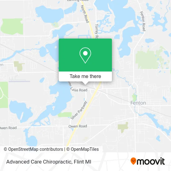 Advanced Care Chiropractic map