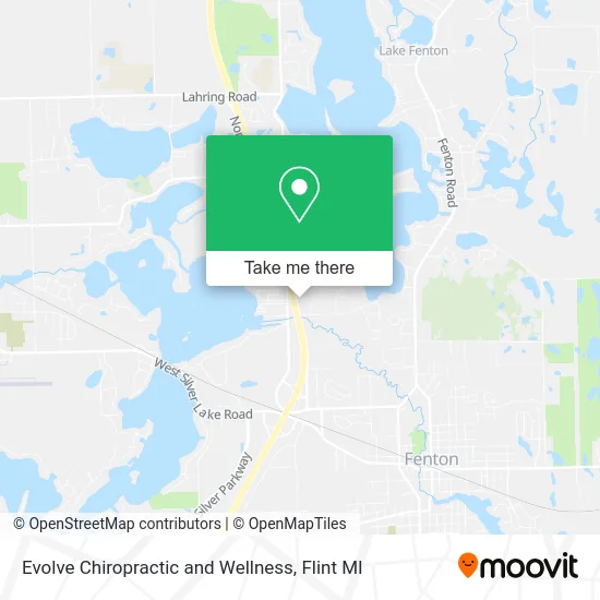 Evolve Chiropractic and Wellness map