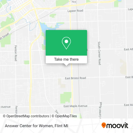 Mapa de Answer Center for Women