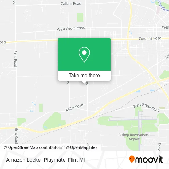 Mapa de Amazon Locker-Playmate