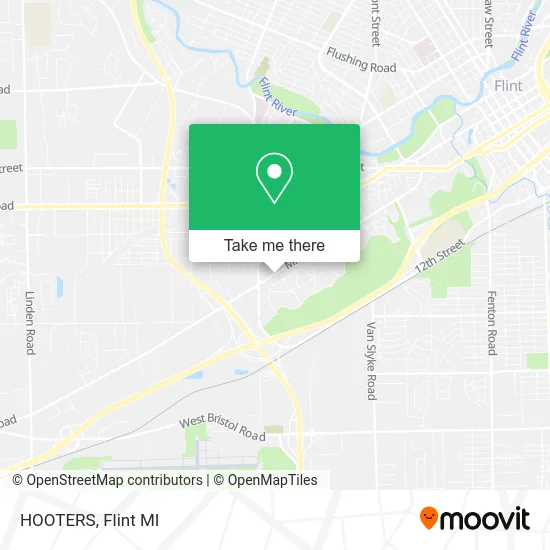 HOOTERS map