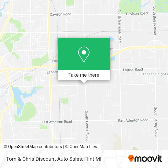 Mapa de Tom & Chris Discount Auto Sales