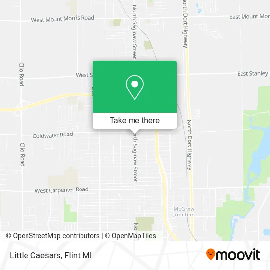 Mapa de Little Caesars