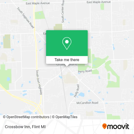Crossbow Inn map