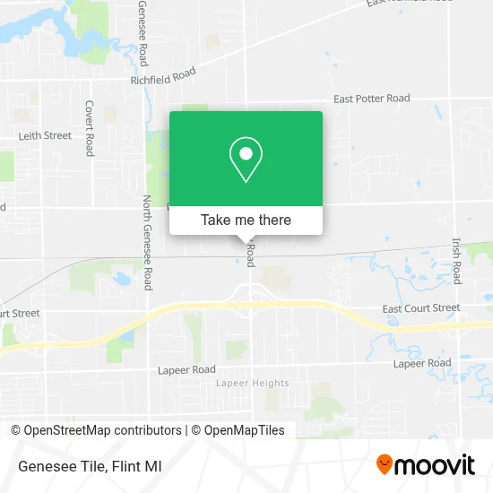 Genesee Tile map