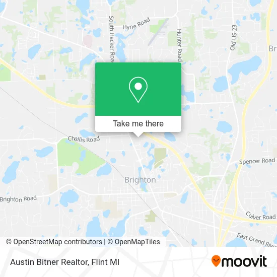 Austin Bitner Realtor map