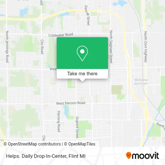 Helps. Daily Drop-In-Center map