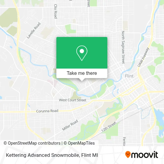 Kettering Advanced Snowmobile map