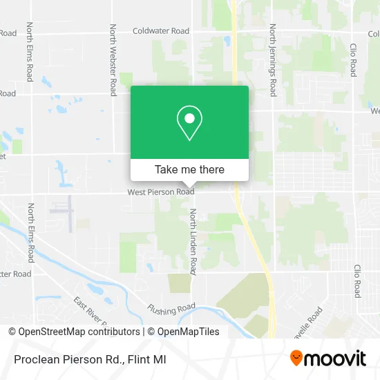 Proclean Pierson Rd. map