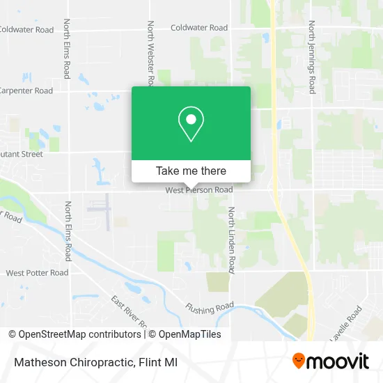 Matheson Chiropractic map