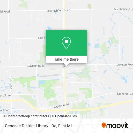 Genesee District Library - Da map
