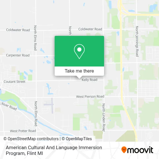 American Cultural And Language Immersion Program map