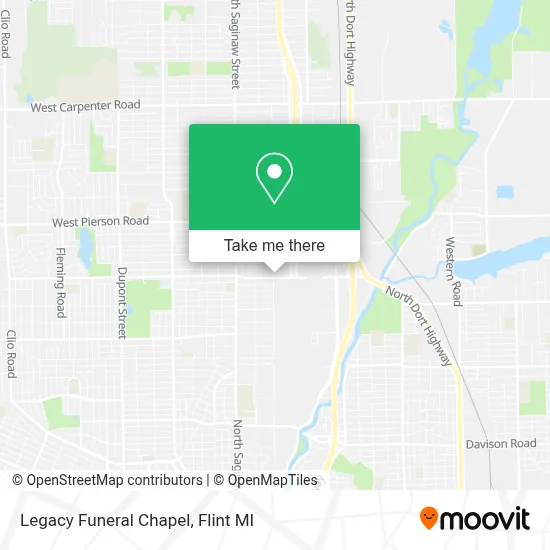 Legacy Funeral Chapel map