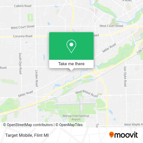 Target Mobile map