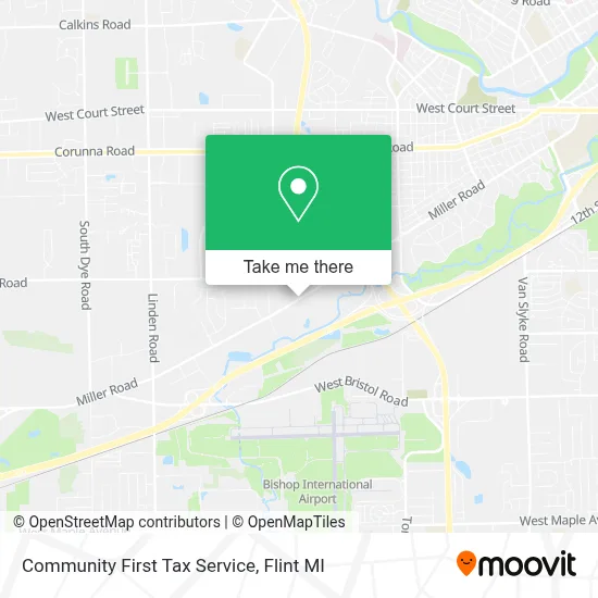 Community First Tax Service map