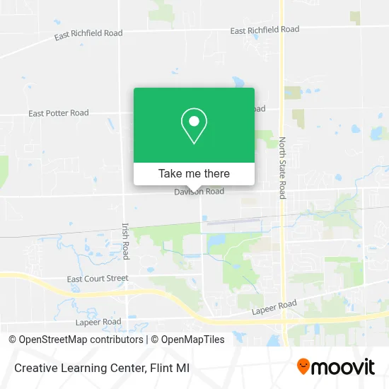 Creative Learning Center map