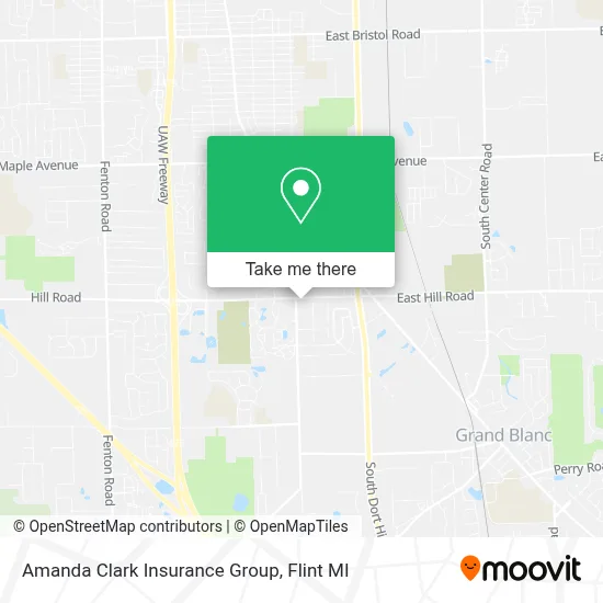 Amanda Clark Insurance Group map