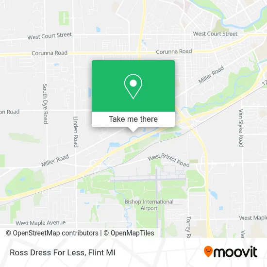 Ross Dress For Less map