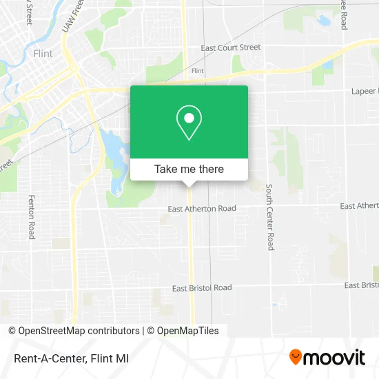 Rent-A-Center map