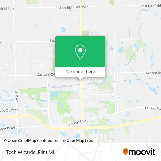 Tech Wizards map