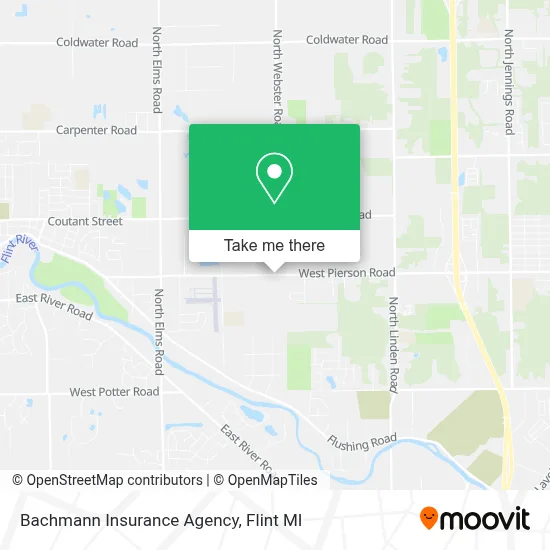 Bachmann Insurance Agency map