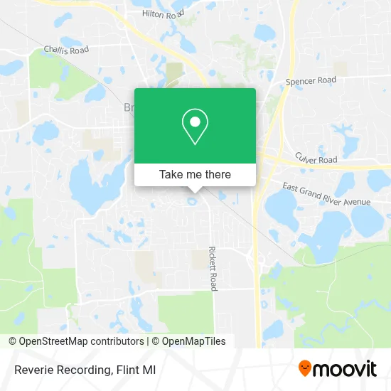Reverie Recording map