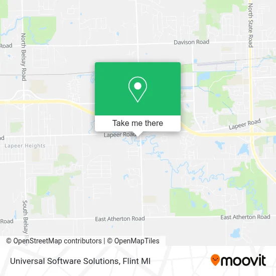 Universal Software Solutions map
