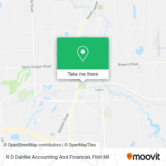 R D Dahlke Accounting And Financial map