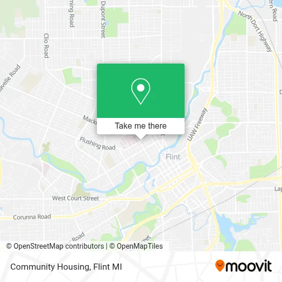 Community Housing map