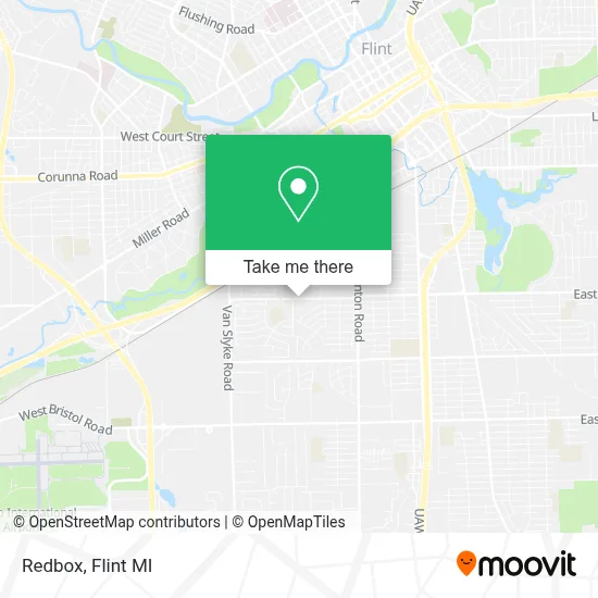 Redbox map