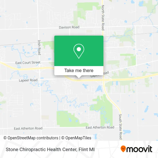 Stone Chiropractic Health Center map