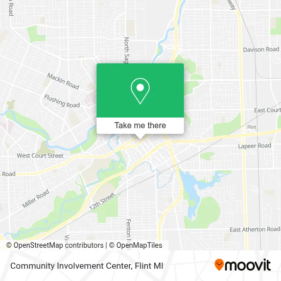 Community Involvement Center map