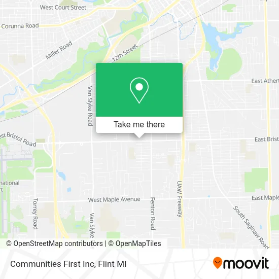 Communities First Inc map