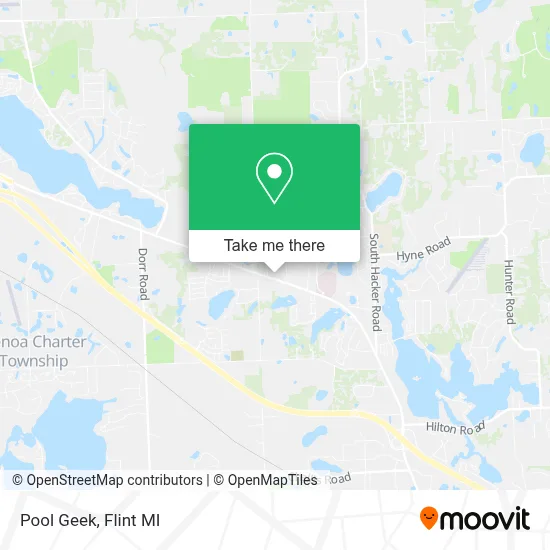 Pool Geek map