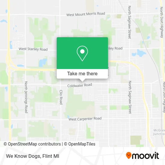 We Know Dogs map