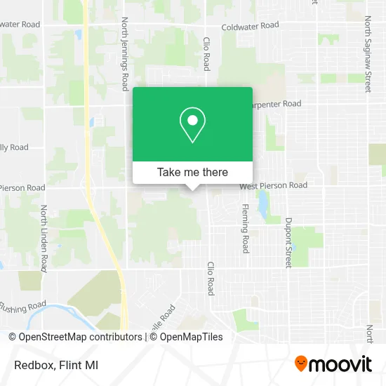Redbox map