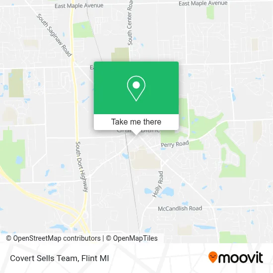 Covert Sells Team map