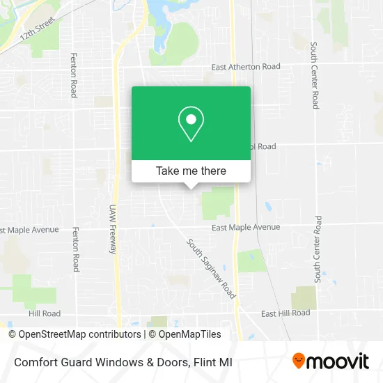 Comfort Guard Windows & Doors map