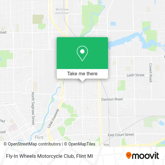 Fly-In Wheels Motorcycle Club map