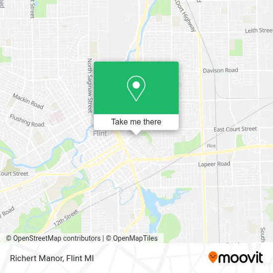 Richert Manor map