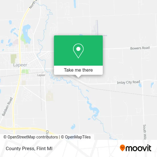 County Press map