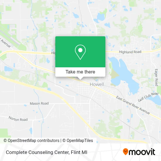 Complete Counseling Center map