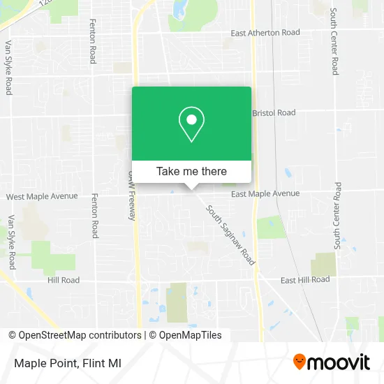 Maple Point map