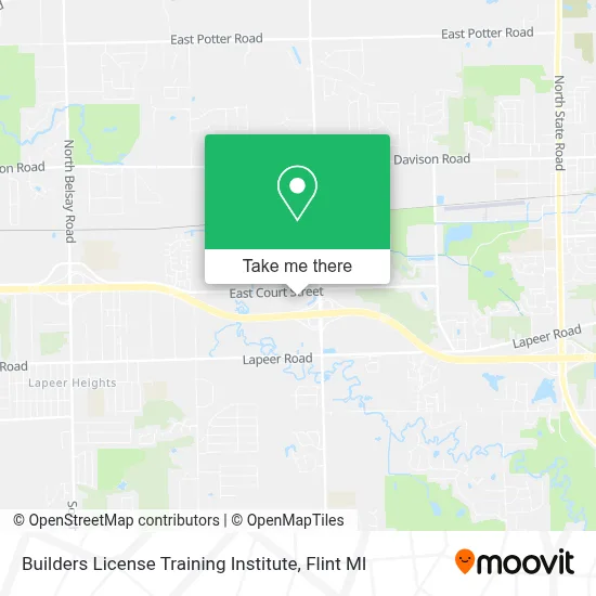 Builders License Training Institute map