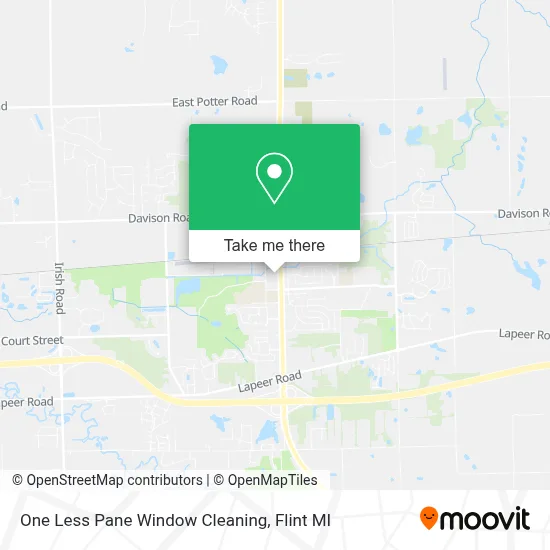 One Less Pane Window Cleaning map
